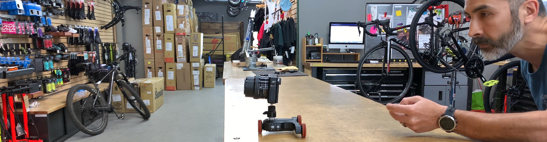 Telesin Motorized Camera Dolly Car