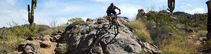 Boulderdash MTB Trail - Hawes AZ