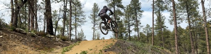 Bean Peak Mountain Bike Gravity Flow Trails, AZ